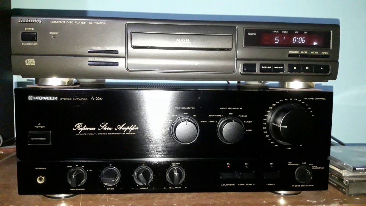 Pioneer A-656 + Pioneer CS-522A + Technics SL-PG480A