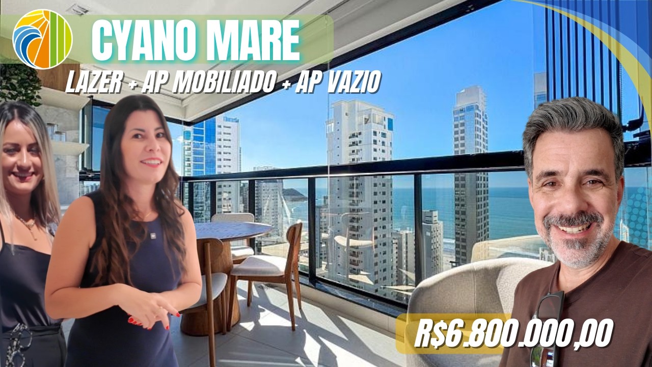 Cyano Mare da Ciaplan, visitamos o Lazer, um vazio e o decorado. Centro de Baln Camboriu