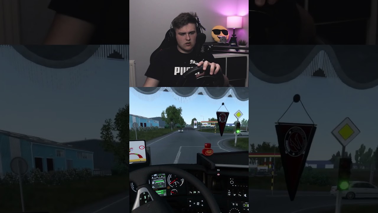 Supposedly close, yet far away🫣 #eurotrucksimulator2 #ets2 #polish #polska #shorts #tiktok