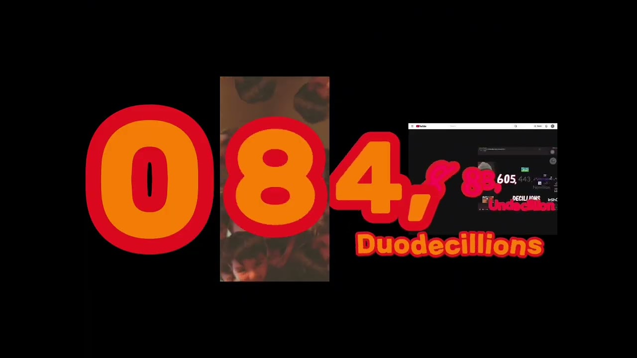 Numbers 0 to tredecillion @Sacfriends_8k