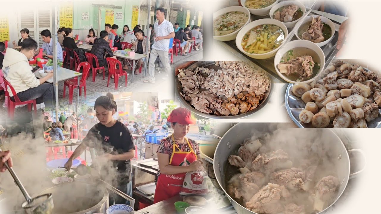 Đây là 2 quá hủ tiếu ngon có tiếng khách đông khủng khiếp mỗi sáng