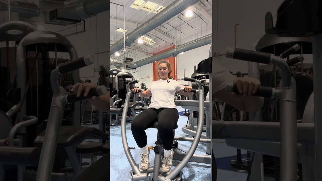 How to use the matrix chest press machine