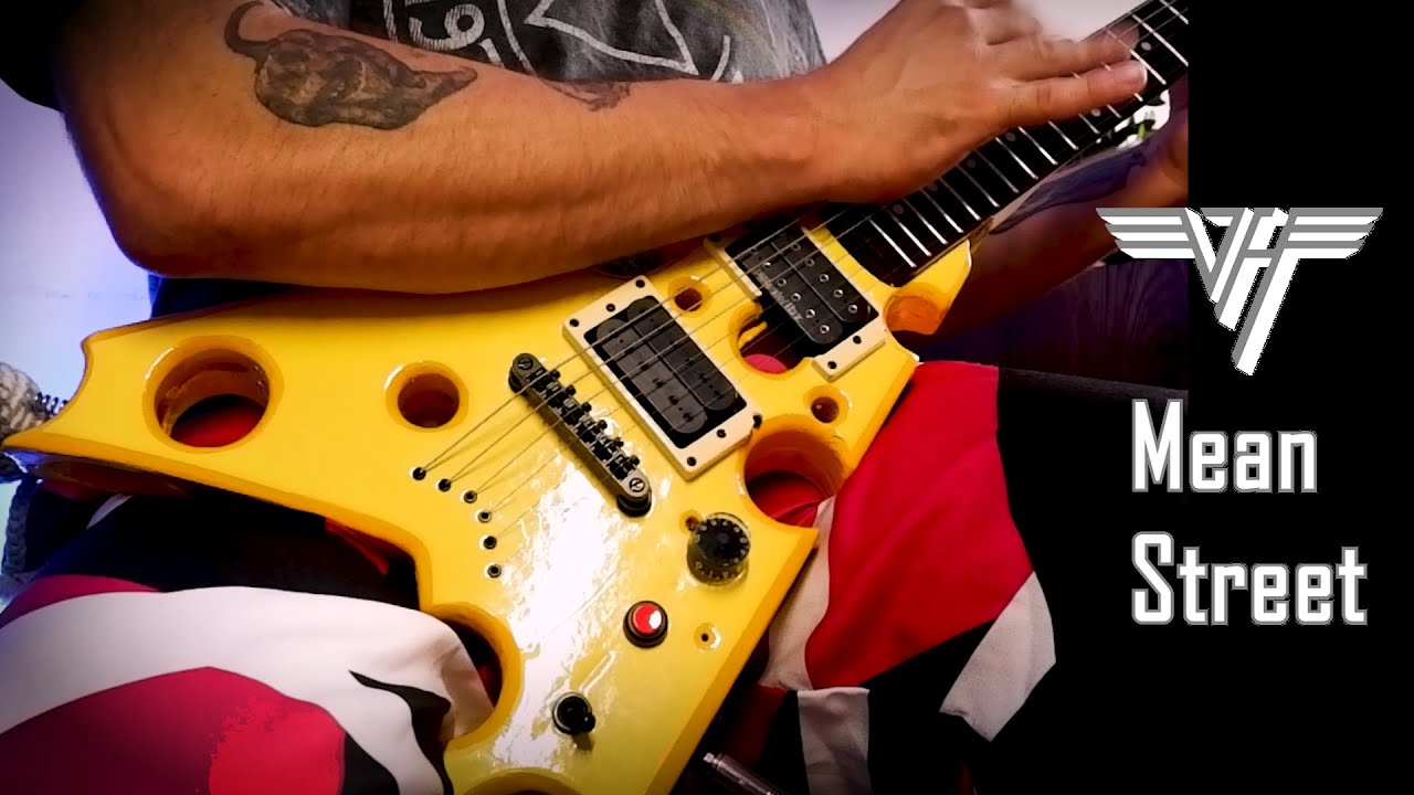 Mean Street - Van Halen cover with the Cheese Guitar !