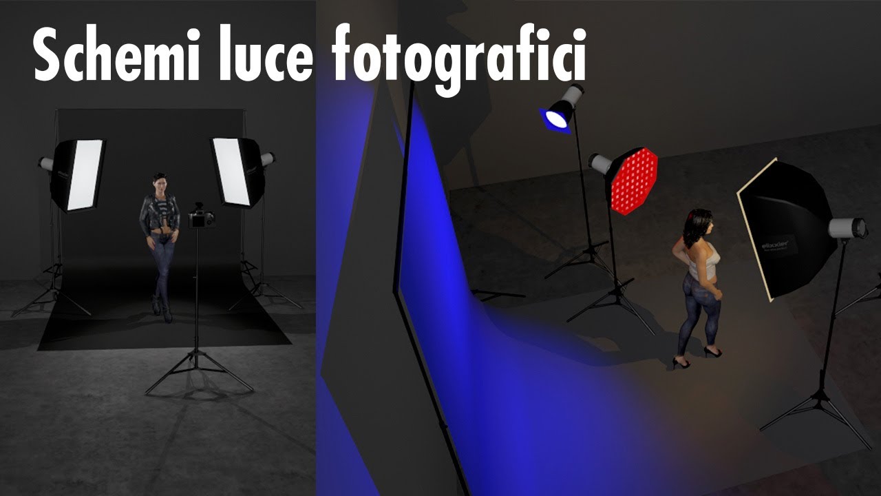 Principali Schemi Luce nella Fotografia in Studio
