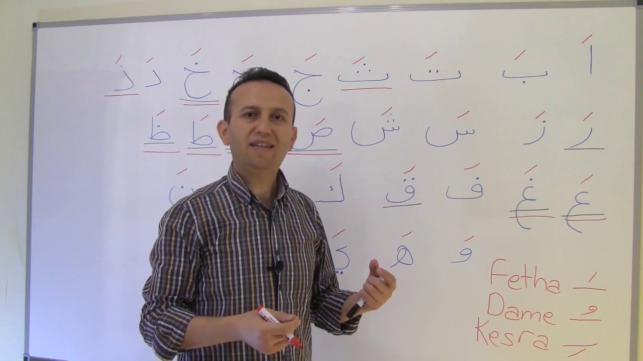 Arap Alfabesi (Sıfırdan Arapça) 4. Ders Harekeler- Kalın Harfler