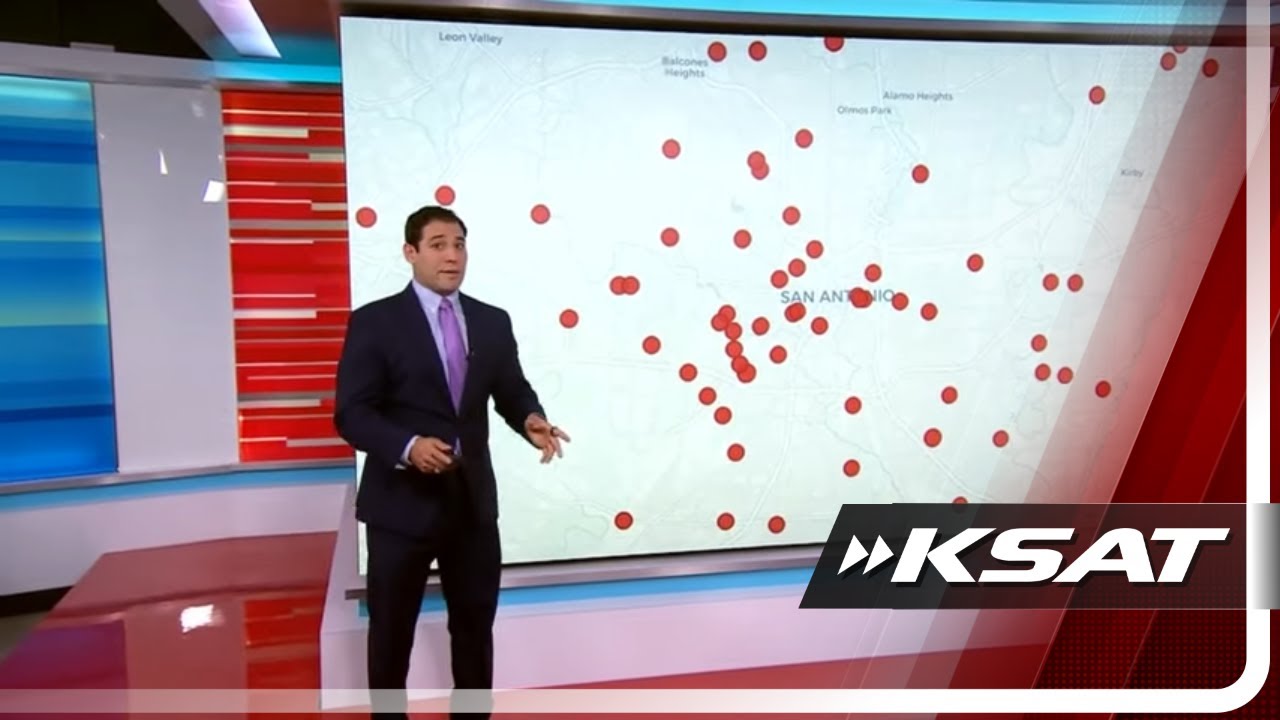 Murder map: Where San Antonio’s 105 homicides were reported in 2025