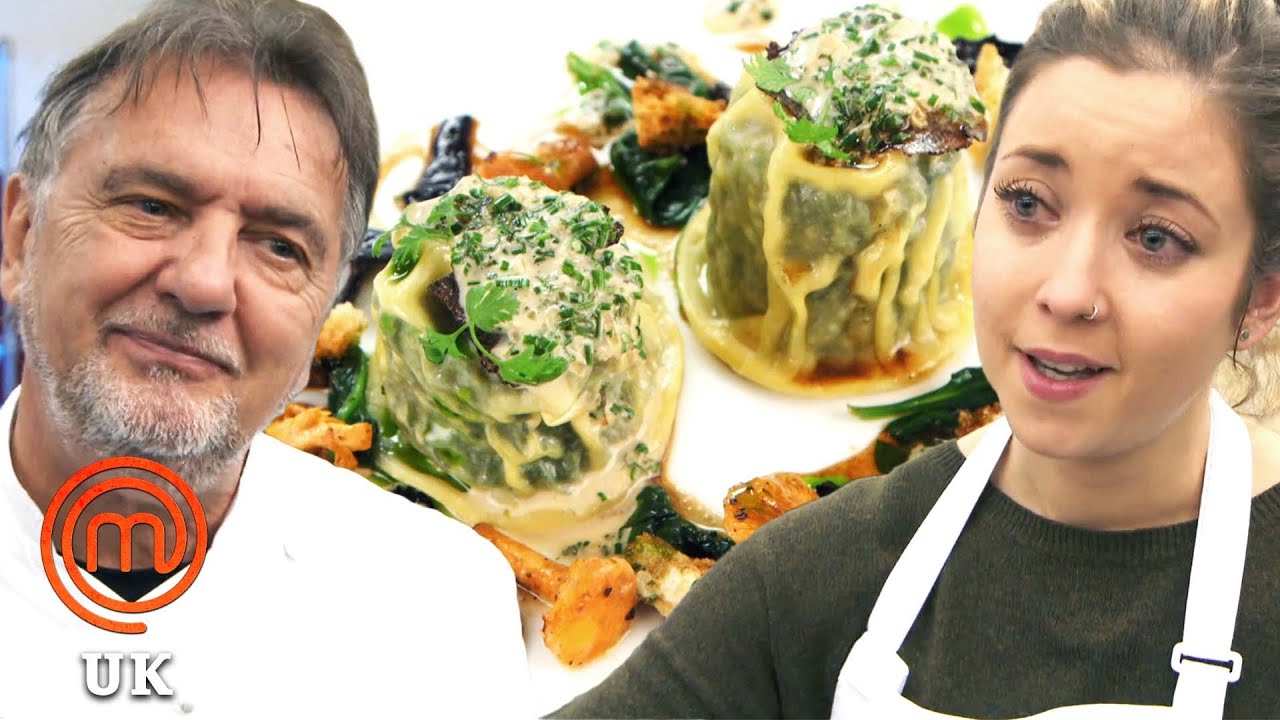 Recreating a Two-Michelin-Starred Chef's Truffle Ravioli Dish | MasterChef UK | MasterChef World