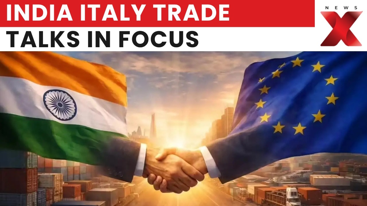 India-Italy Bilateral Trade And Strategic Partnership In Focus During Rome Talks | NewsX