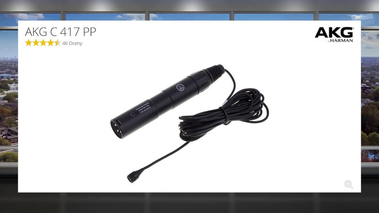 AKG C 417 PP & Proel HCM08pro