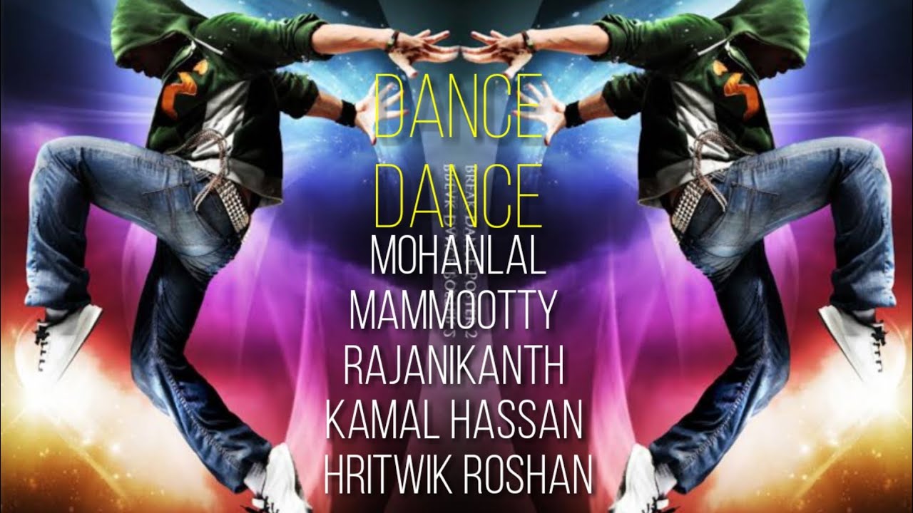 Multi Star Mashup Dance | Remix | Mammootty | Mohanlal | Rajanikanth | Kamal Hassan | Hritwik Roshan