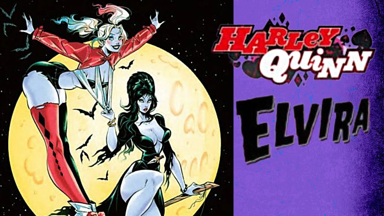 This Harley Quinn X Elvira Comic is Insanely Funny
