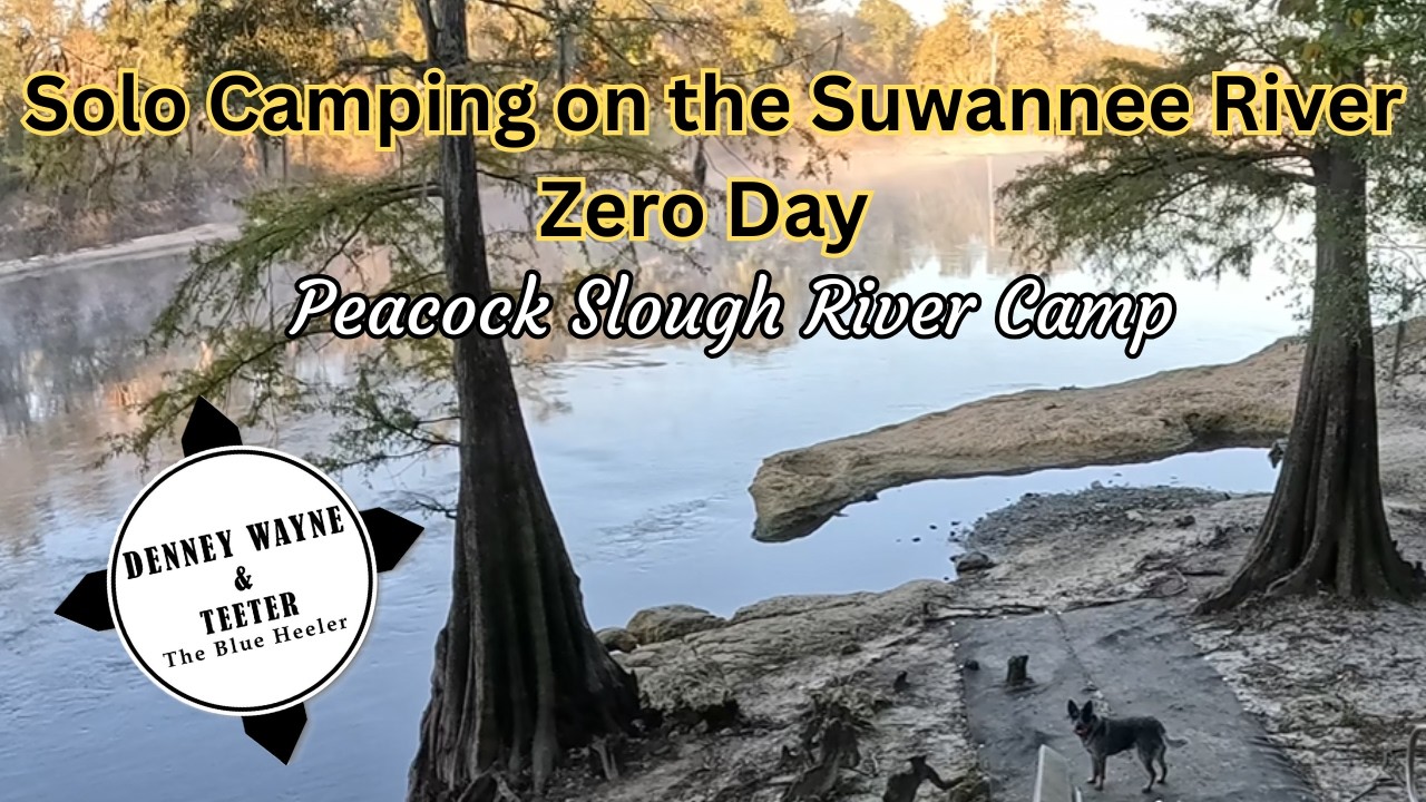 Solo Camping with My Blue Heeler Teeter | Suwannee River