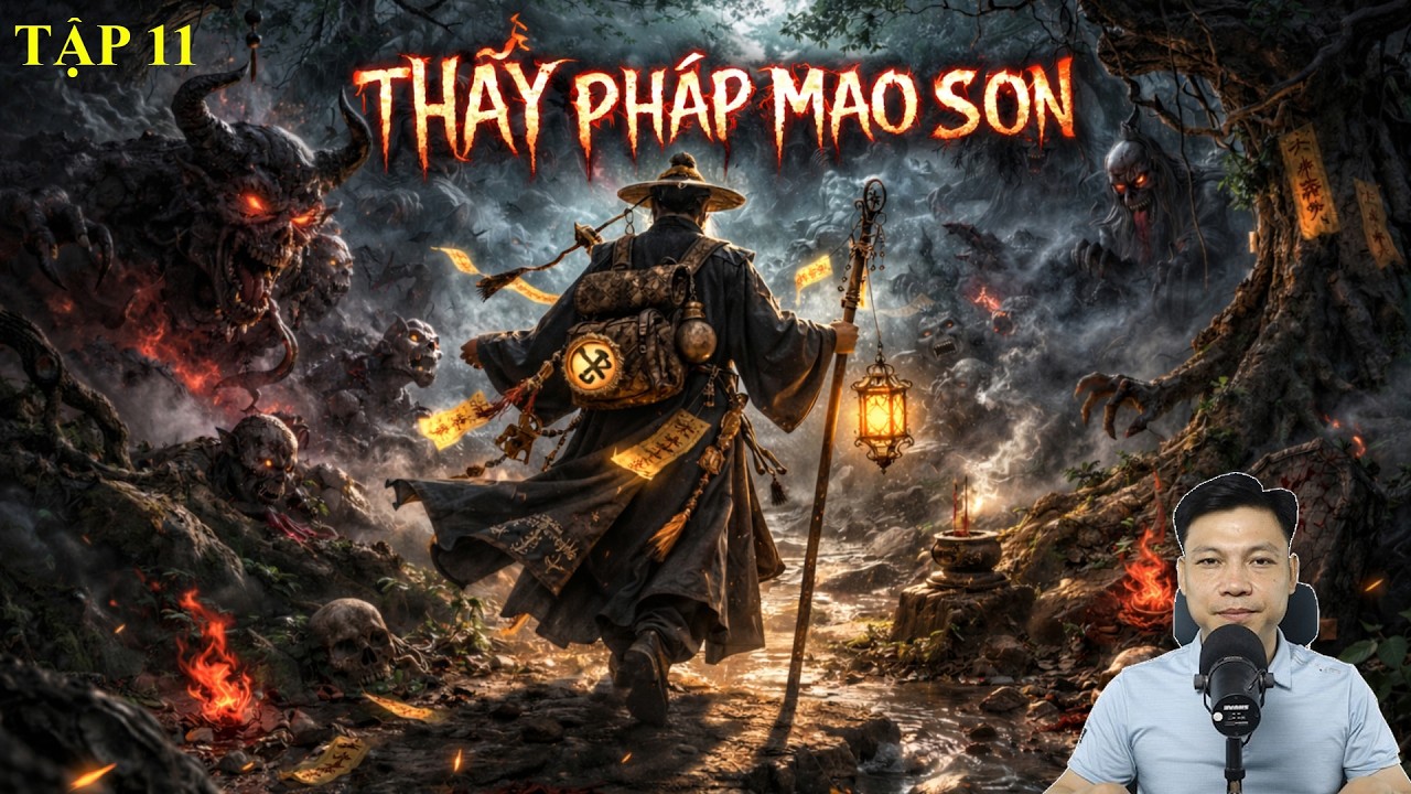 TRUYỆN MA: TRUYỀN NHÂN THẦY PHÁP [TẬP 11] - Đệ Tử Phái Mao Sơn | Mc Đình Soạn Kể