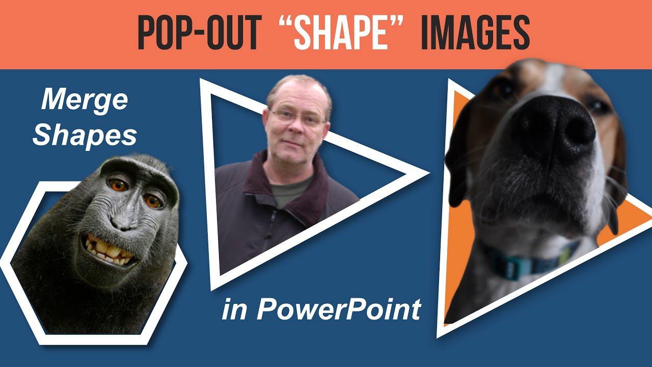 How to create Pop-out Image Shapes in PowerPoint