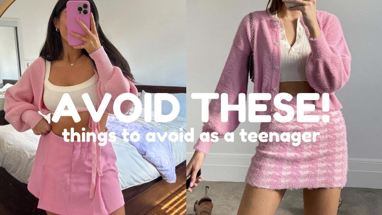 avoid these things as a teenager 🎀| 13-18 years old | softcore