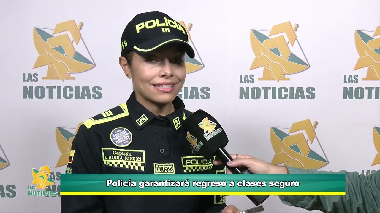 La Policía Nacional está lista para el inicio de clases este lunes