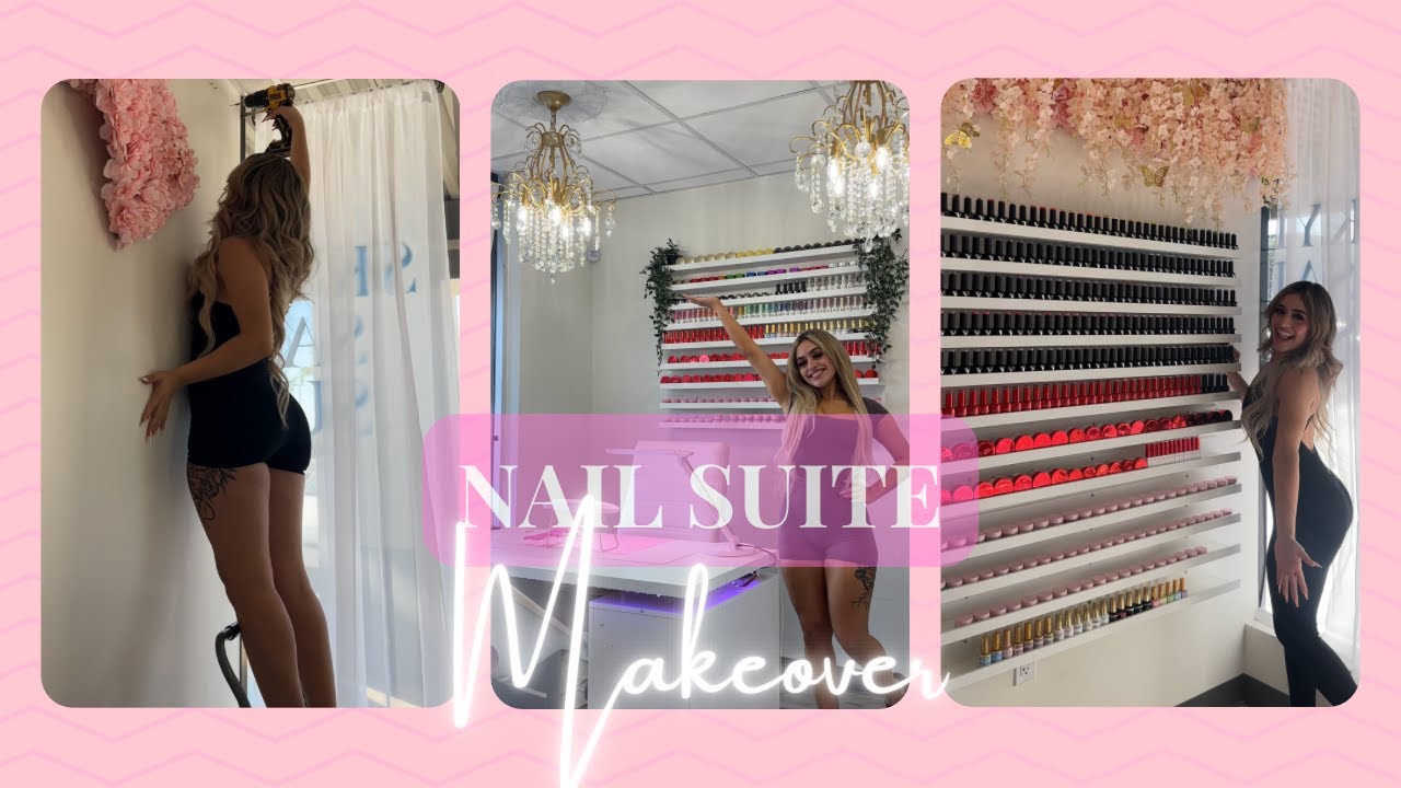 Transforming My Nail Suite | Dreamy Makeover & Polishes Collection