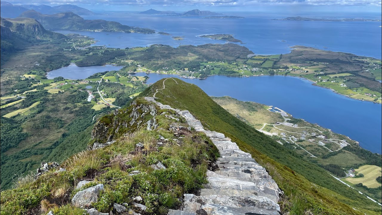 Midsundtrappene og tur til Rørsethornet del 1 av 4