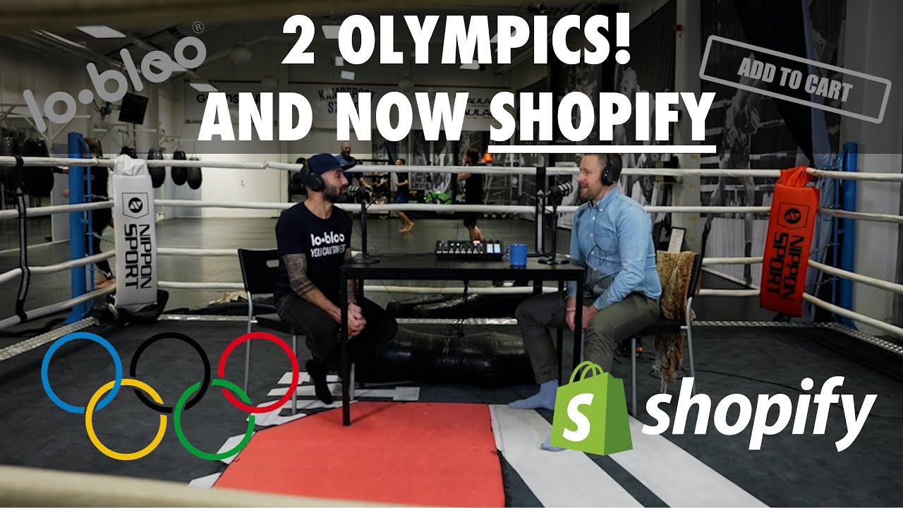 Addtocart Shopify Partners X Lobloo founder | In ring with Olympic athlete Usama Aziz