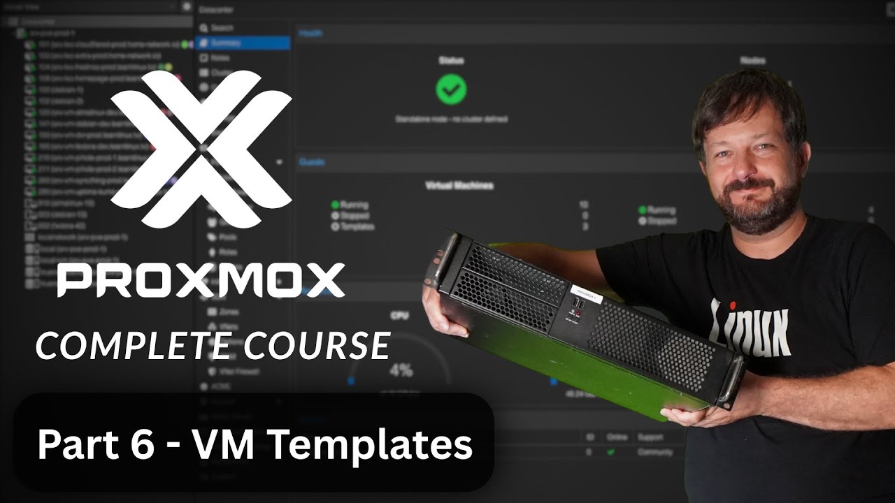 Proxmox VE Made Easy &ndash; Complete Training Series (Part 6 - Templates)