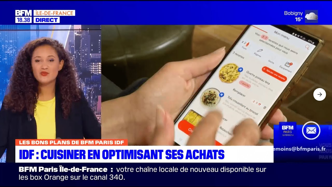 Jow sur BFM - L'appli pour faire les courses moins cher 👌