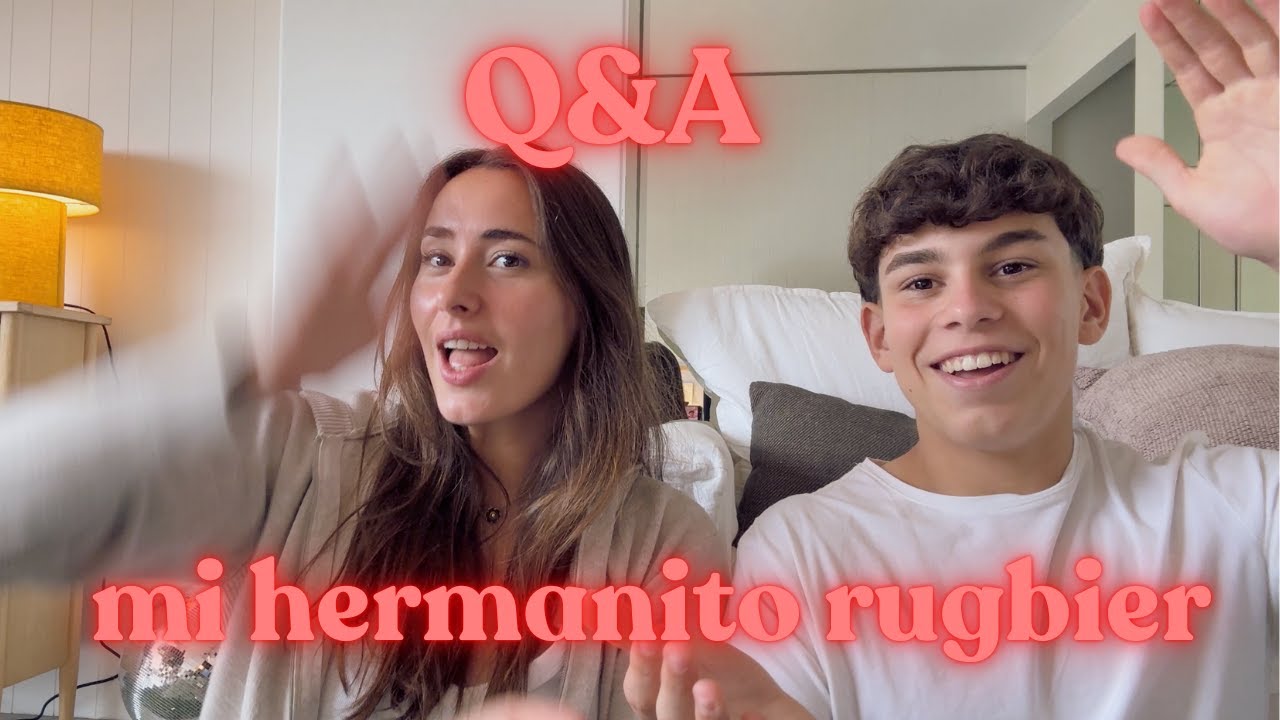 Preguntas y respuestas con mi HERMANITO RUGBIER!!!