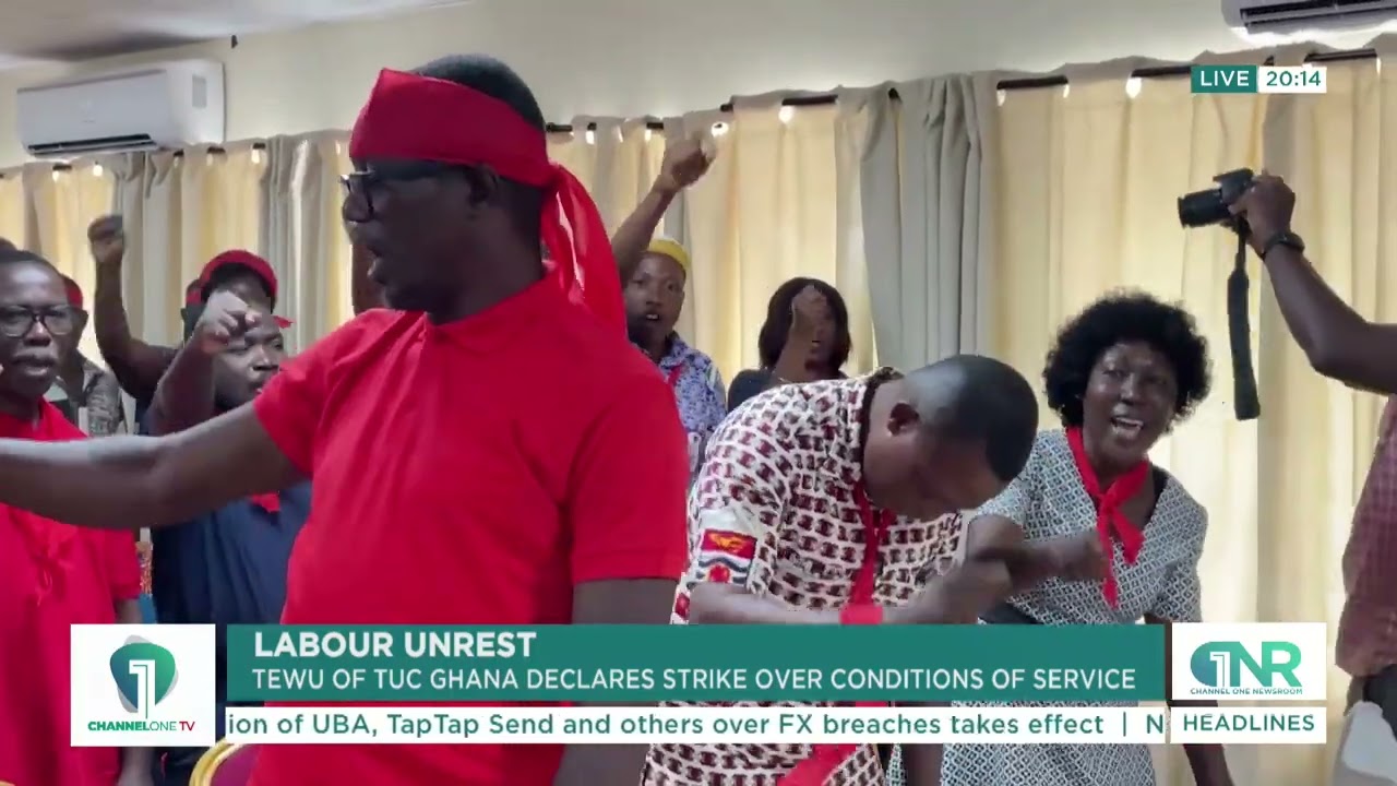 Labour Unrest: TEWU of TUC Ghana Declares Strike Over Conditions of Service
