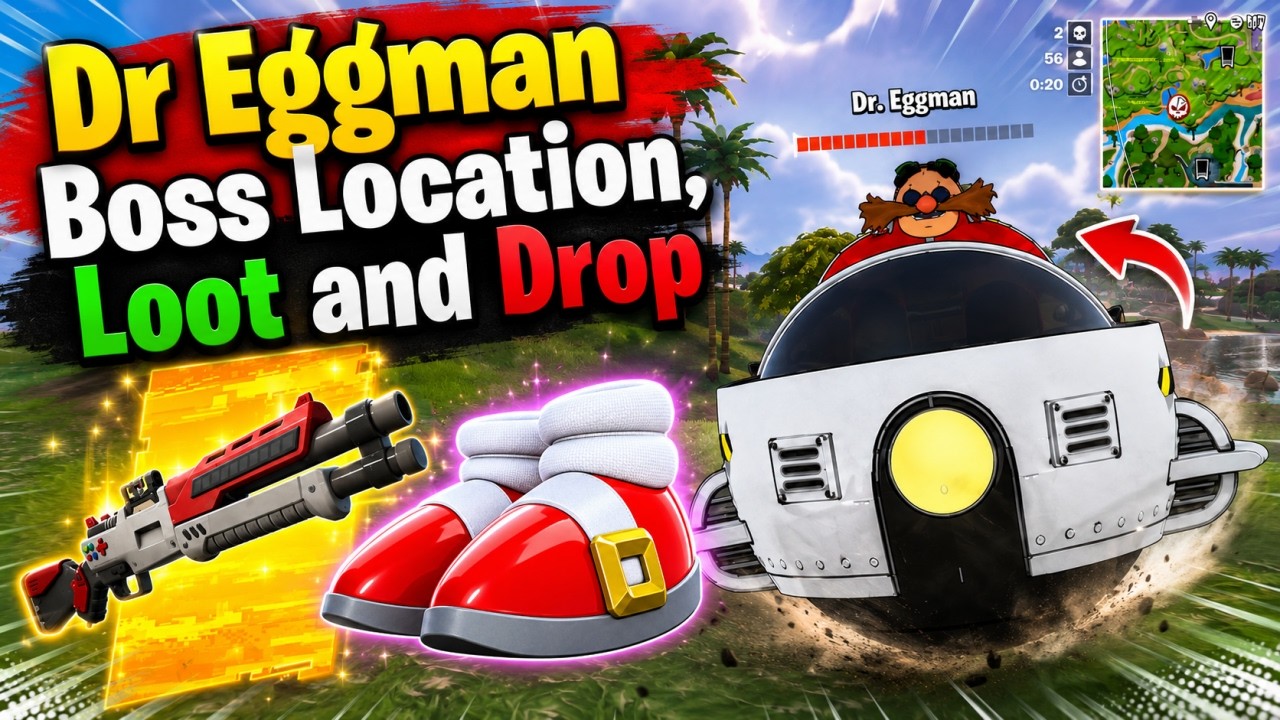 Dr Eggman Boss Location,Loot and Drop | Green Hill Zone