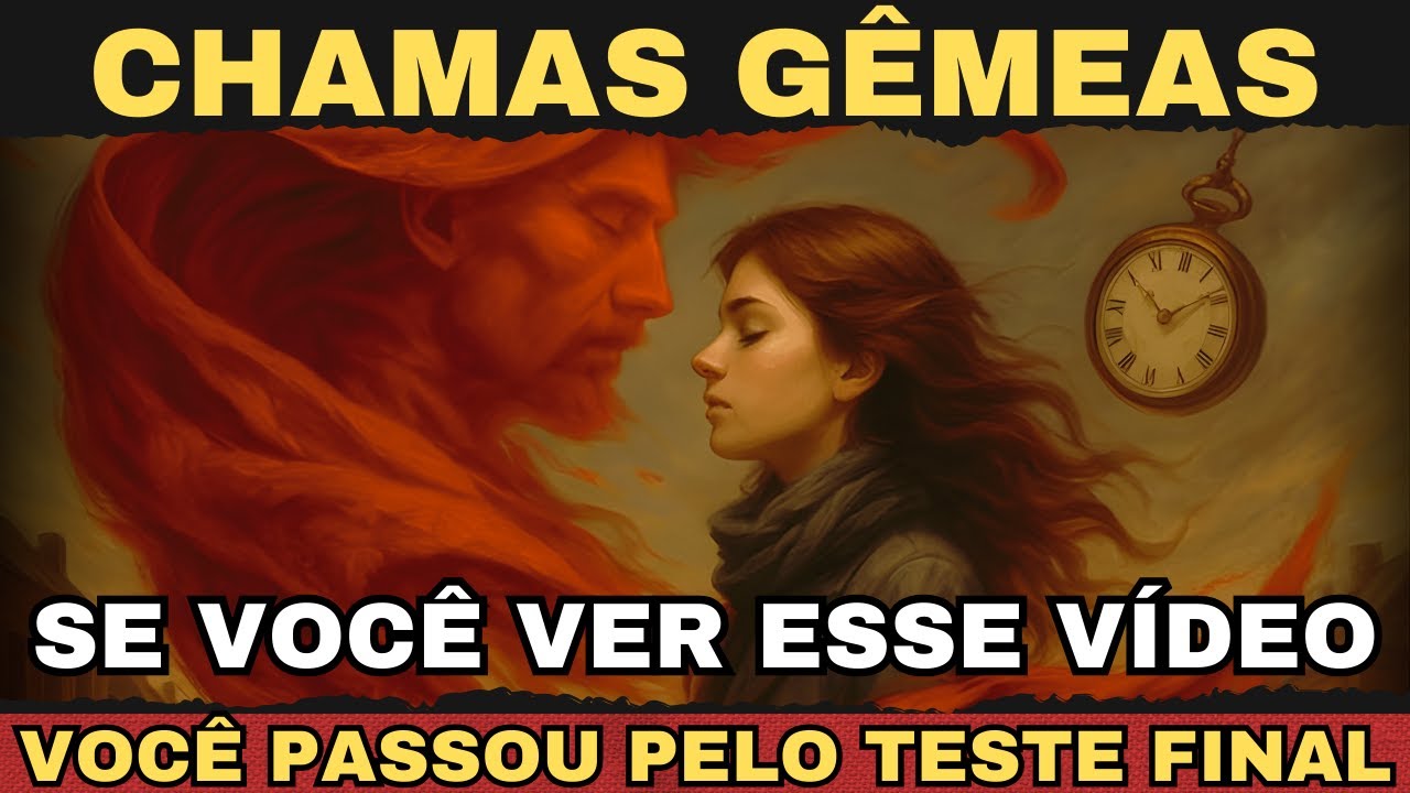 ✨CHAMAS GÊMEAS: Se Você Está Vendo Este Vídeo, Você Passou pelo Teste Final✨