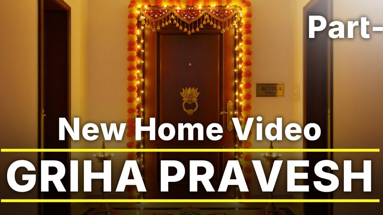 A New Chapter Begins: Griha Pravesh #dailyvlog #indialifestyle 