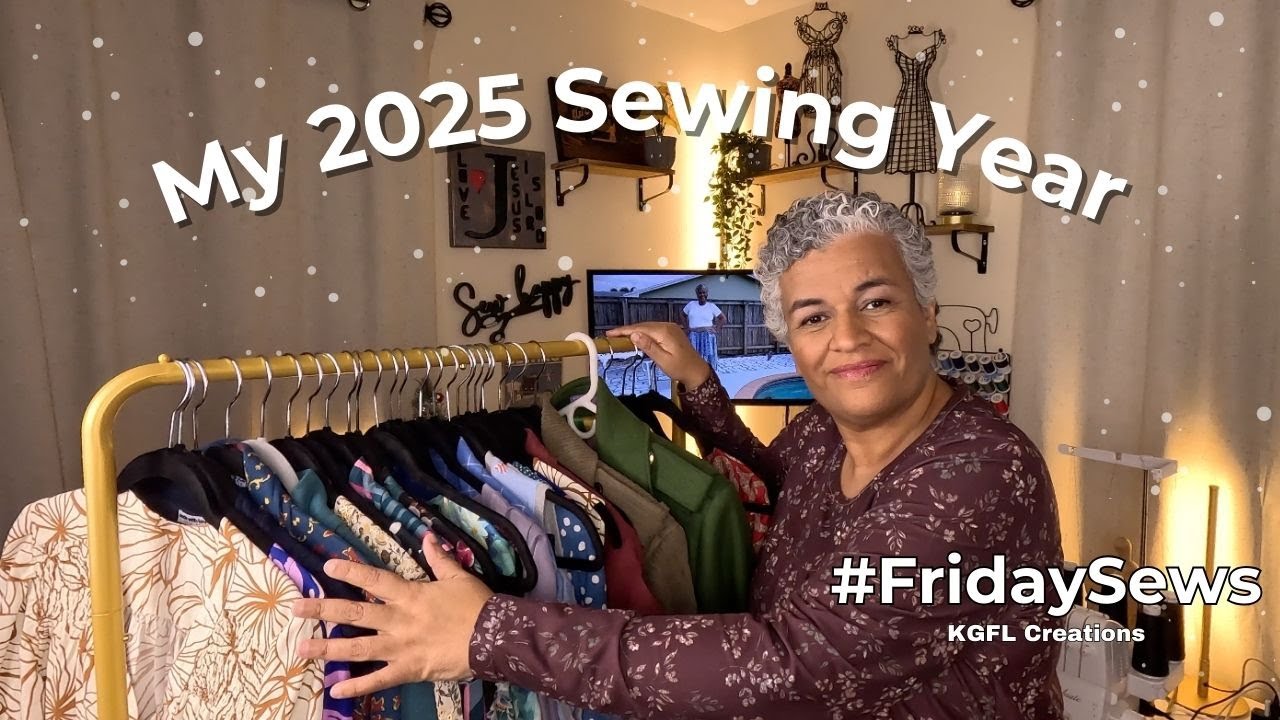 My 2025 Sewing Recap | 40 Makes, Fabric Stats & Favorites