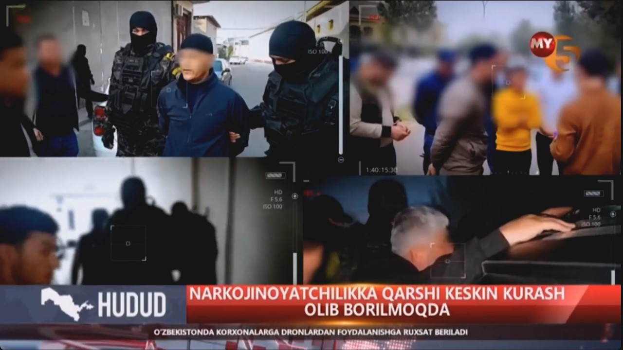 Narkojinoyatchilikka qarshi keskin kurash olib borilmoqda