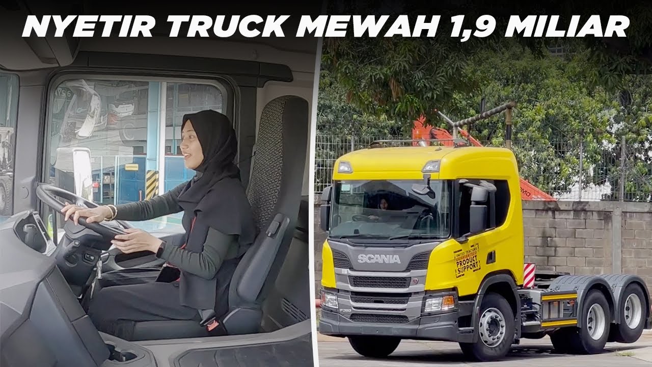 TEST DRIVE SCANIA P360 NEW TRUCK GENERATION