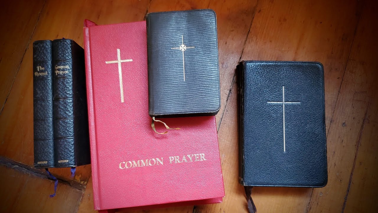 Seabury 1928 Book of Common Prayer, with 1943 Hymnal (flea market find)