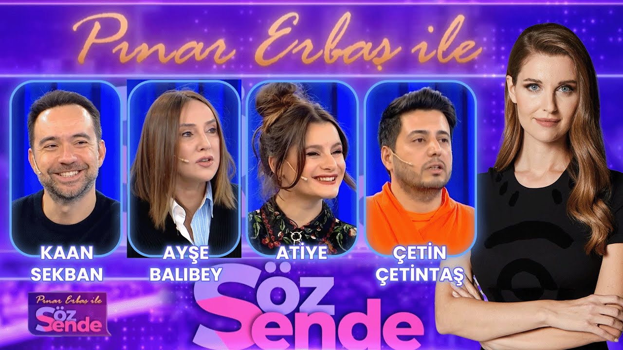 Kaan Sekban & Ayşe Balıbey & Atiye & Çetin Çetintaş | Pınar Erbaş ile Söz Sende - 7 Ocak 2024