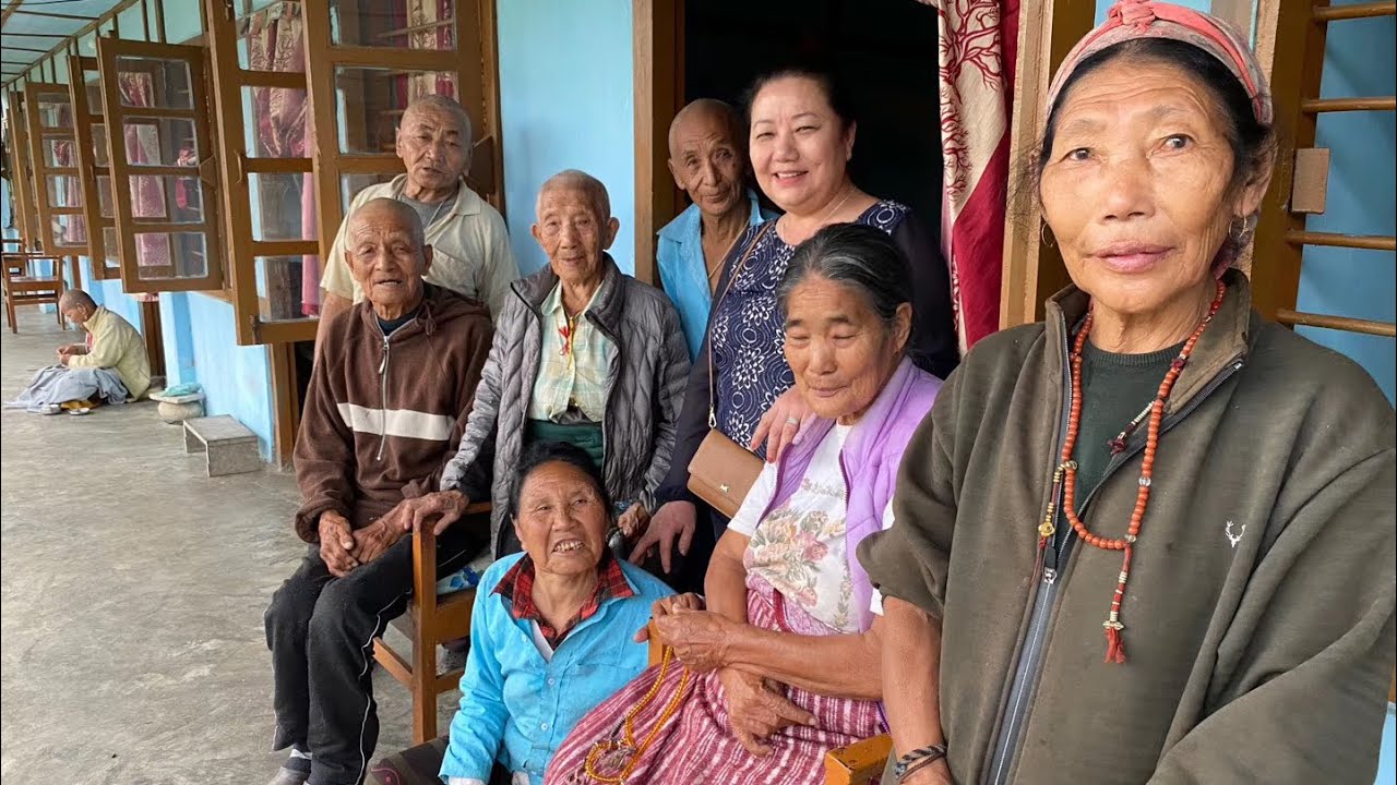 Old age home  Tezu DHARGYALING  settlement