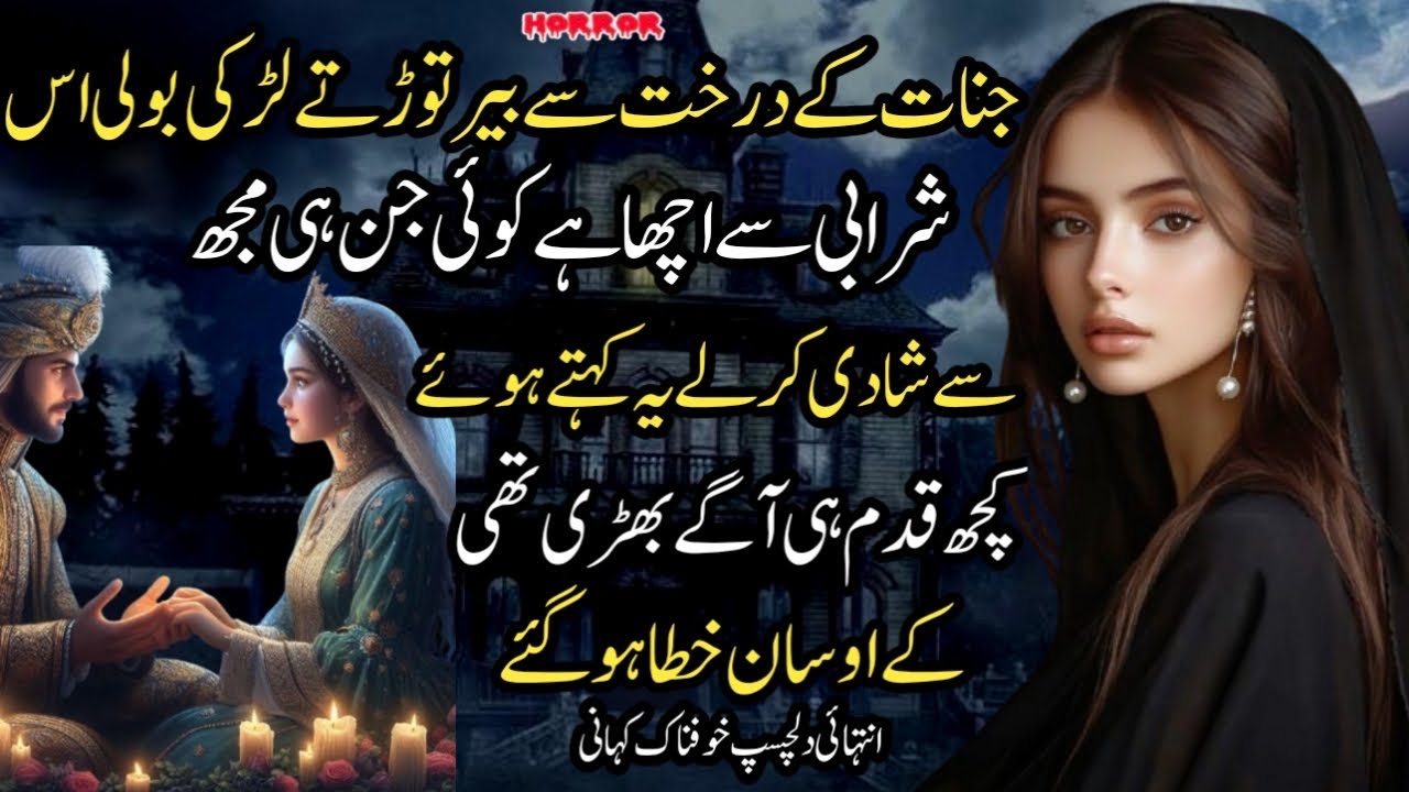 Jinnat K Darakht Say Bair Tortay Ladki Boli Us Sharabi Say Acha Ha Koi Jin He Mjy Say Shadi Kar Lay