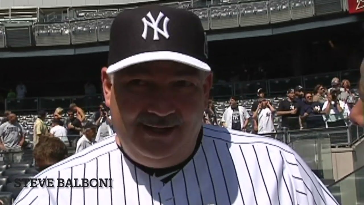 STEVE BALBONI WILL ALWAYS BE A NY YANKEE, MISSES THE GAME