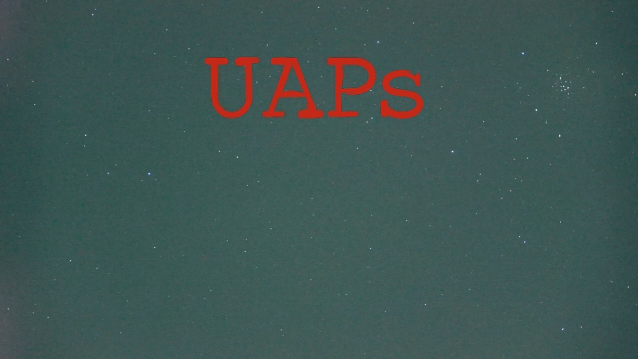 sky at night UAPs