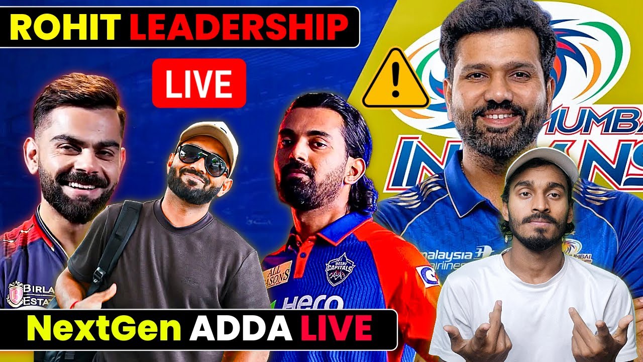 🔴 IPL2026 LIVE: MI Big Update | RCB, KKR, SRH Latest News & Big Changes