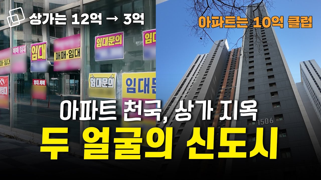 집값은 10억, 상가는 공실 지옥? 인구 10만 신도시의 미스터리 [다산 통합본]