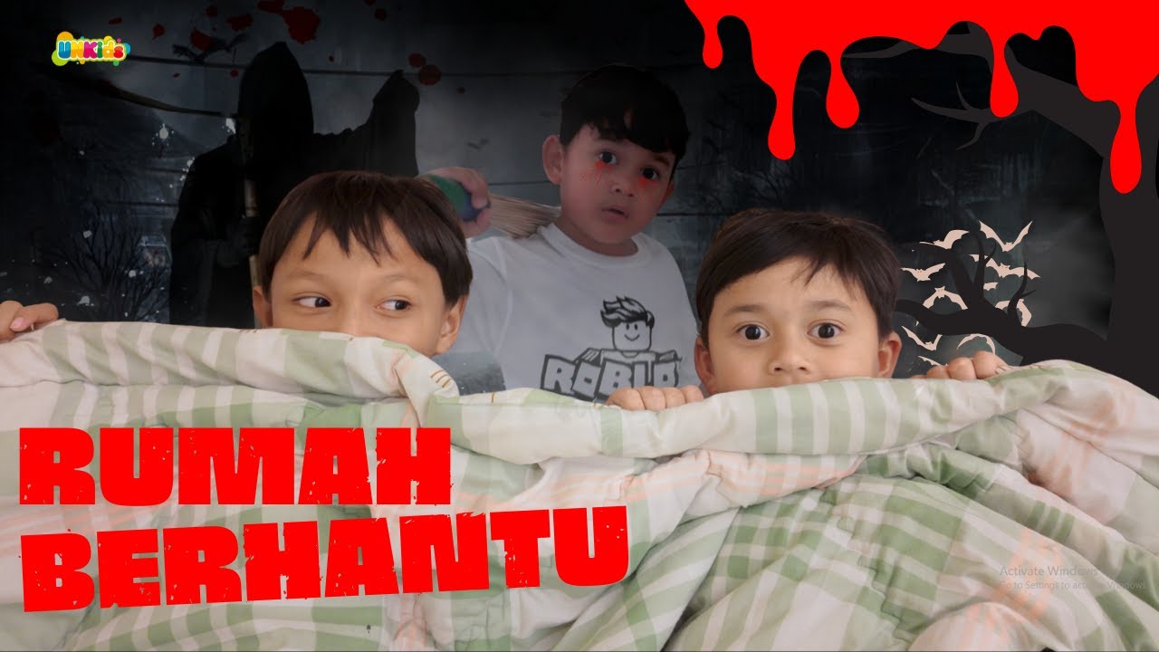 MENGINAP DI RUMAH BERHANTU! Arsya Ketakutan, Uwais Malah Cari Mainan! 😱