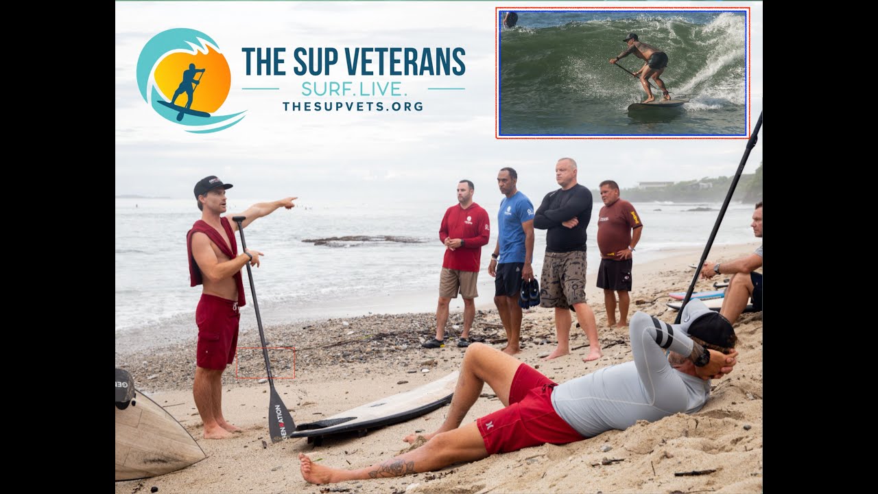 the SUP Veterans Retreat