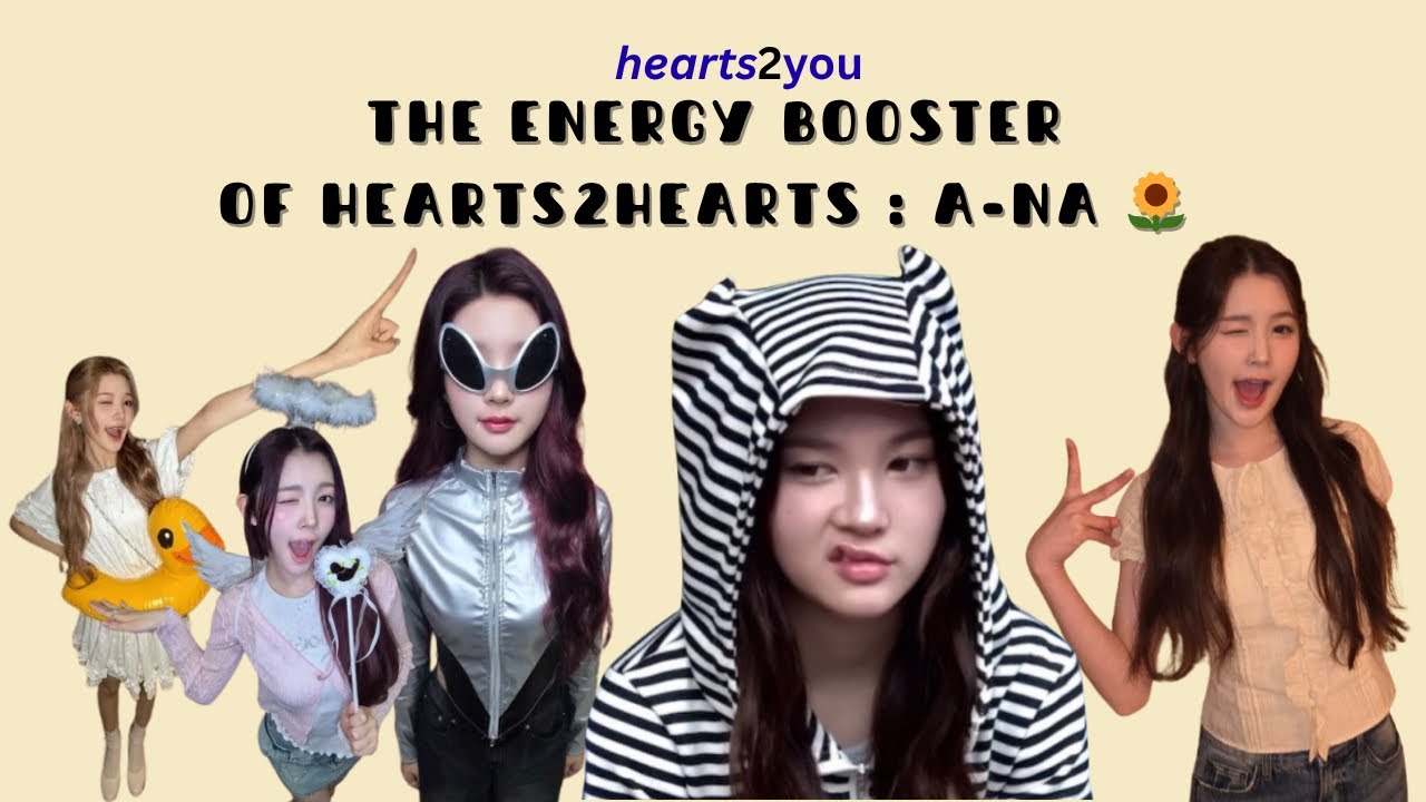 The ENERGY BOOSTER of #hearts2hearts A-NA