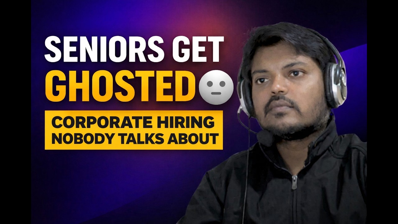👉 “Why Seniors Get Ignored 😶 | Corporate Hiring Nobody Talks About”