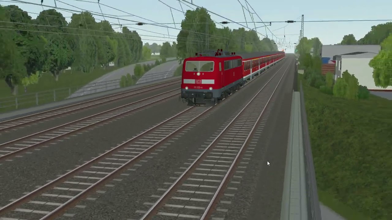 Zusi3 Düsseldorf Köln BR111 RE