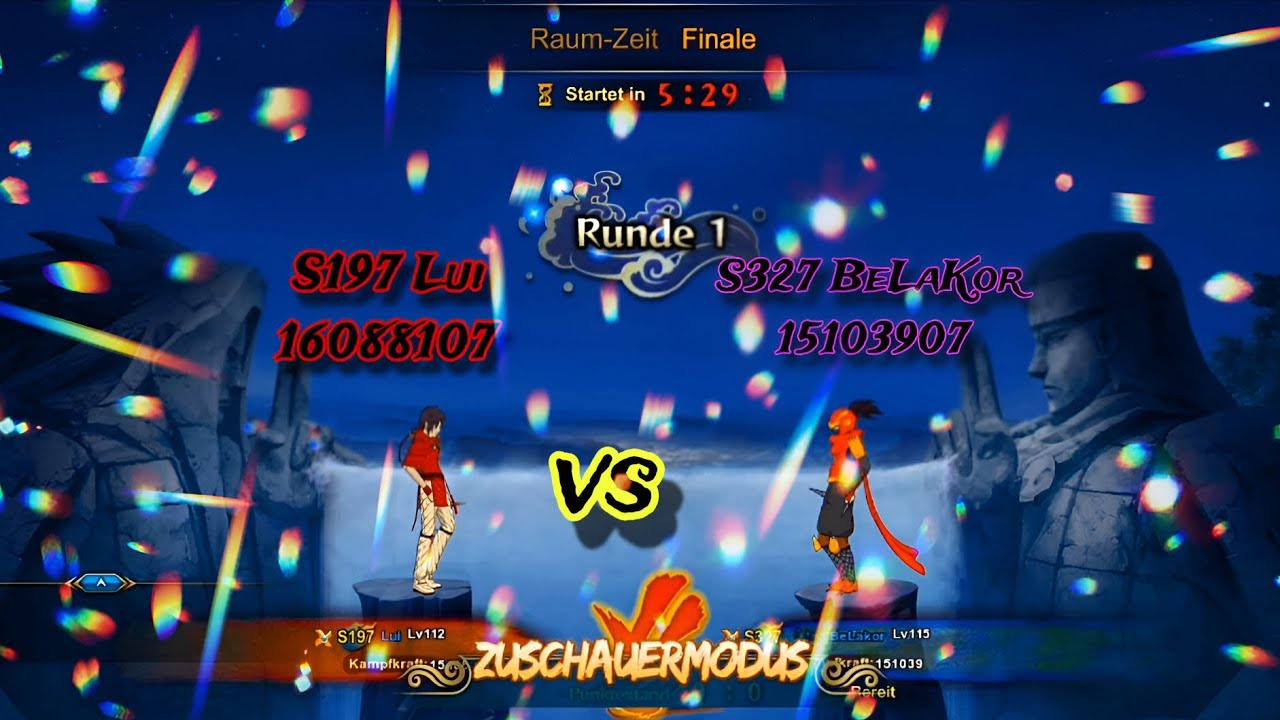 FINAL ESPACIO TIEMPO S327 BeLaKor VS  S197 Lui SUFRIBLE FINAL #narutoonlinegameplay #narutoonline