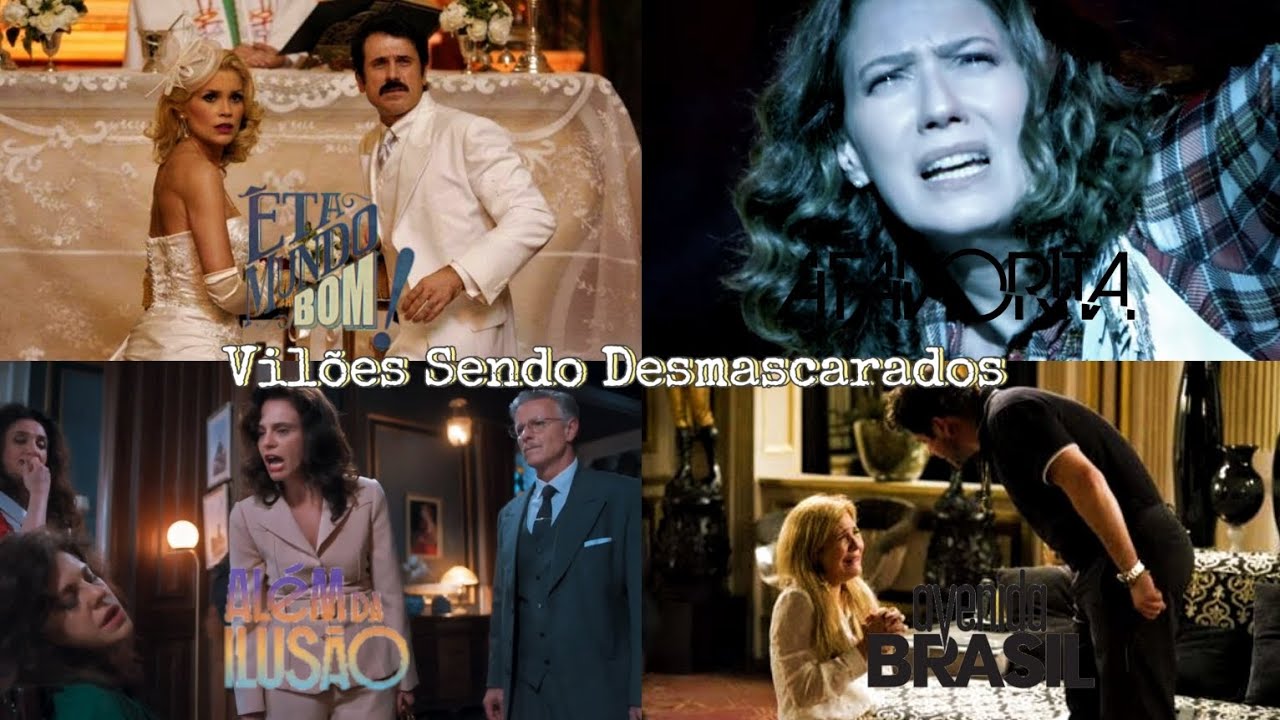 ESPECIAL 15K | Vilões Sendo Desmascarados nas Novelas da Globo