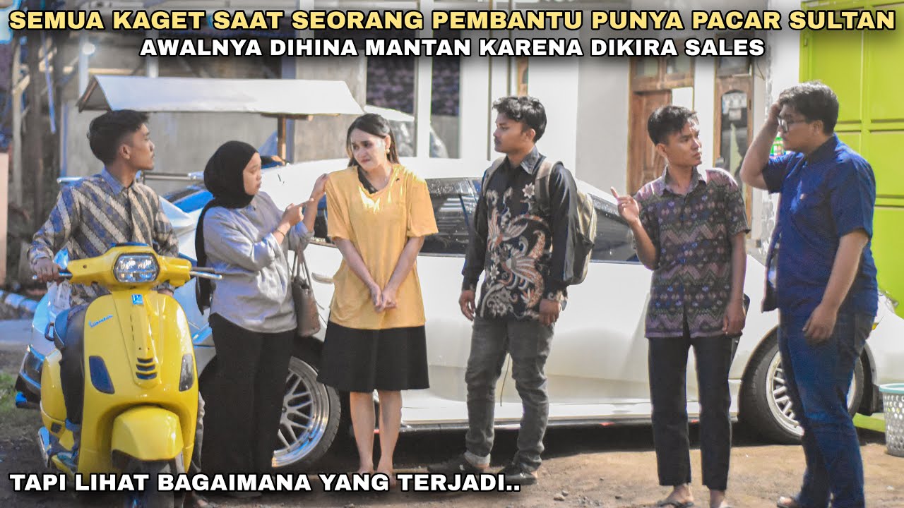 SENGAJA DIAM & PURA-PURA MISKIN SAAT KETEMU MANTAN‼️SEMUA KAGET TERNYATA PEMBANTU INI PACAR BOS MUDA