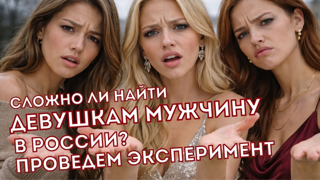 Сложно ли найти мужчину в России? Эксперимент на сайтах знакомств